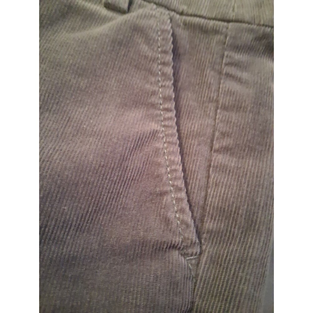 J. Crew Women's Taupe Corduroy Pants City Fit Size 6 Mid Rise Straight - Picture 12 of 16